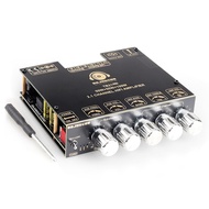 -TB21 PRO 2.1 Channel 5.2 Stereo Bluetooth Amplifier Board 50W+50W+100W Uses TPA3116D2 Chip AUX Ampl
