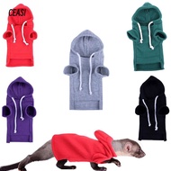 CEASI Ferret Hoodie, Fleece Soft Pet Pullover, Durable Comfortable Pet Supplies Winter Warmer Pet Sw