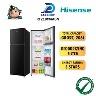 Hisense Refrigerator 2 Door Inverter 206L Gross Fridge Peti Sejuk PeAti Ais 2 Pintu Inverter Murah 冰