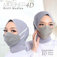 Masker 4D Drill Madina