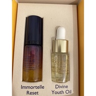 loccitane immortelle reset serum & divine youth oil set