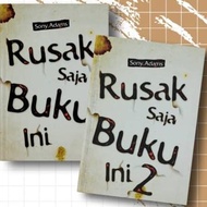 Buku Pelampiasan Emosi Rusak Saja Buku Ini 1 2 & 3/Sony Adams/Anak Hebat Indonesia [Original 100%]