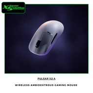 Pulsar X2 A / X2 A Mini | Wireless Ambidextrous White Gaming Mouse | Size 1 / Size 2