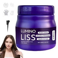 Bebas formaldehid, produk pelurus rambut bebas formaldehid Lum-ino Liss, keratin Lum-ino Liss, krim 