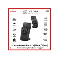 [READY STOCK | 1 YEAR WARRANTY] Canon PowerShot V10 Vlog Camera