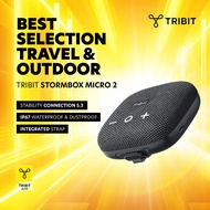 Tribit Stormbox Micro 2 Portable Speaker Bluetooth 5.3 TWS Pairing Deep Bass IP67 Waterproof Built-i