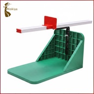 [kokiya] Sit and Reach Tester Sliding Marker Forward Bend Tester Seated Reach Test Foam Mat Fitness 