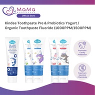 Kindee Toothpaste Pre & Probiotics Yogurt / Organic Toothpaste Fluoride (1000PPM/1500PPM)