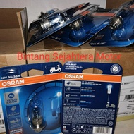 OSRAM COOL BLUE H6 / M5 / T19 KAKI-1 LAMPU DEPAN HALOGEN MOTOR 12V 35W