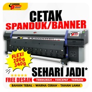 PRINTING BANNER BANNER, THICK FLEXY MATERIAL, CUSTOM FREE DESIGN BANNER