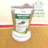 Bột nhuộm tóc indigo- lá chàm màu xanh đen 100g