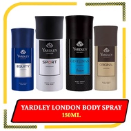 YARDLEY LONDON Body Spray 150ml