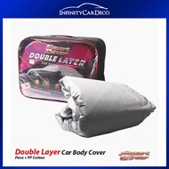 Smart Cover Double Layer SUV1 Car Body Cover Honda HRV Jazz CRV Toyota RAV4 Suzuki Vitara 100% Waterproof (Peva + PP Cotton)