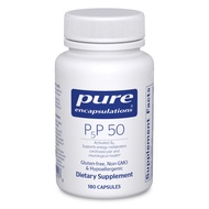 Pure Encapsulations P5P 50 - Active Vitamin B6 - Supports Energy Metabolism & Brain Health* - Gluten