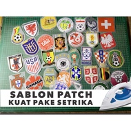 Screen PRINTING STICKER PATCH FIFA WORLD CUP 2026 Logo Iron | Print DTF Screen printing iron patch W