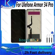 Original Tested For Ulefone Armor 34 Pro LCD Display Touch Screen Assembly Android 15 For Armor 34 P