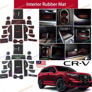 Honda CRV 2024-2025 Interior Slot Rubber Mat Anti-slip Mat Cover for CRV 2024 Gen6 1.5V 1.5RS Access