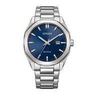 [𝐏𝐎𝐖𝐄𝐑𝐌𝐀𝐓𝐈𝐂] Citizen BM7600-81L Eco-Drive Dark Blue Dial Stainless Steel Gents Watch