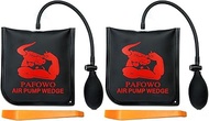 IMPROVED 2 Piece Durable Air Wedge Bag Pump Professional Leveling Kit & Alignment Tool Inflatable Sh