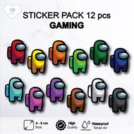 Sticker Pack Among Us 12 pcs | GO STICKER