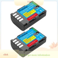 2Pcs Probty Dmw-Blf19e Blf19 Rechargeable Camera Battery For Lumix Dmc-Gh3 Dmc-Gh4