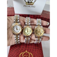 PROKING Sliver Gold Women's Fashion Watch