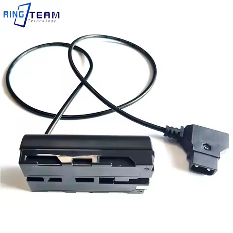 D-TAP To NP-F550 F970 F750 F570 Dummy Battery Power Adapter Direct Suitable For Nanguan Neewer Andor