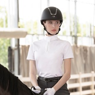 [High-End] RIF-60 Series Matte Black Equestrian Helmet Riding Equestrian Competition Rider Equipment