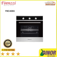 FIRENZZI 60 LITRES BUILT IN OVEN FBO-6063