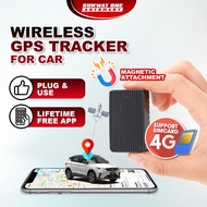 GPS Tracker For Car | Plug & Play with Magnet GPS Kereta Vehicle Location Tracer App