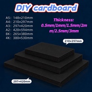 Black Cardboard Black Cardboard Black Cardboard A4 A3 A5 Thickened Hand DIY Model Photo Album Partit