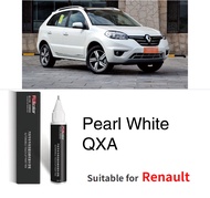 Suitable for Renault paint repair for scratch car Pearl white pen QXA glacier-white pen touch up paint pen  modifie paint repair