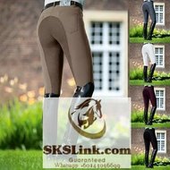 Women Horse Riding Pants Equestrian Breeches Legging Ladies Knee Patch Jodphurs