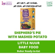 Little Nuur Sherperd Pie Makanan Bayi Bubur Ready To Eat Eatalian Express Baby food 100g Babyfood Bu