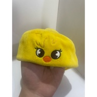 Lightstick cover with image of BbokAri from Stray Kids