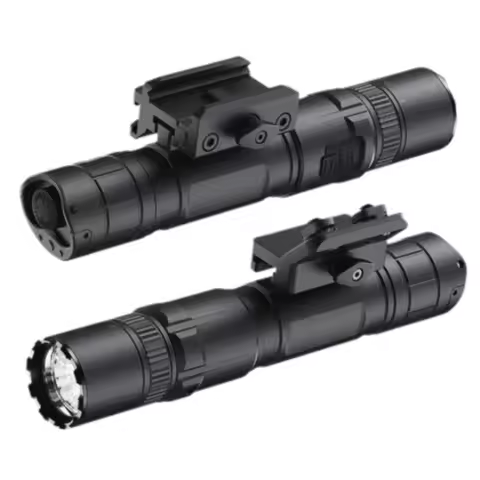 Klarus GL6 Powerful Tactical Hunting Flashlight 1600LM Dual Light Quick Release Mount Compatible M-L