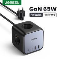 ☂UGREEN 65W Power Strip GaN Desktop Charger Charging Station Fast Charging For Laptop Macbook iOhnW