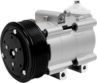 35112C Air Conditioner AC Compressor with Clutch Fits for 1997-2001 F150 F250, 1999-2007 F250 Super 