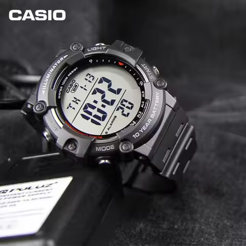 Casio AE-1500WH series large dial multifunctional men's watch long-lasting electric leisure outdoor 