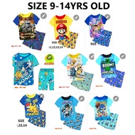 Short Sleeve Short pant BOY  Big Size Pyjama Pj home wear 8YRS OLD UP TO 13YRS OLD