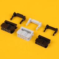Cable FC2.0/2.54 Horn Plug Terminal 10P16P20P26P Environmentally Friendly JTAG Plug Black Gray White