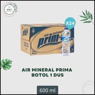 Diskon! Air Mineral Prima 600 Ml Botol 1 Dus Murah !!