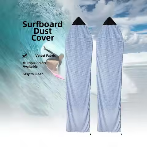 Striped Pattern Surfboard Sock Cover Stretch Organizer Pouch Protection Soft Surf Board Cover For Sh