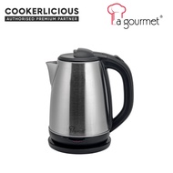 La gourmet Healthy Stainless Steel Electric Kettle 1.8L | Zero Plastic | BPA Free | Fastg Boiling | 