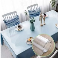 PVC TRANSPARENT TABLE SHEET 180CM X 80CM X 1MM