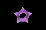 Monstermarketing Durable Penis Ring Violet Star Shape Sex Toy For Man Personal Pleasure Toys Adult Sex Toys For Boys Sex Toys For Girls Sex Toys For Men Sex Toys For Women