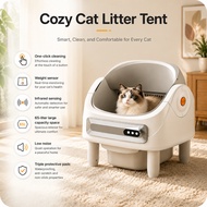 【VIP After-Sales 】Northmarch 65L Big Capacity Automatic Cat Litter Box Automatic cleaning Cat Toilet