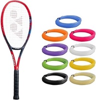 Yonex VCORE 98 Scarlet 7th Gen Performance Tennis Racquet - Strung with Synthetic Gut Racket String in Your Choice of Colors - Precise Spin &amp; Remarkable Control