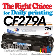 Compatible to HP CF279A 79A CF 279A Laserjet pro MFP M12a M12w M26a M26w M26nw HP79A Laser Toner INK