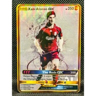 Liverpool - Xabi Alonso GX Pokemon Holofoil Card (Legend)